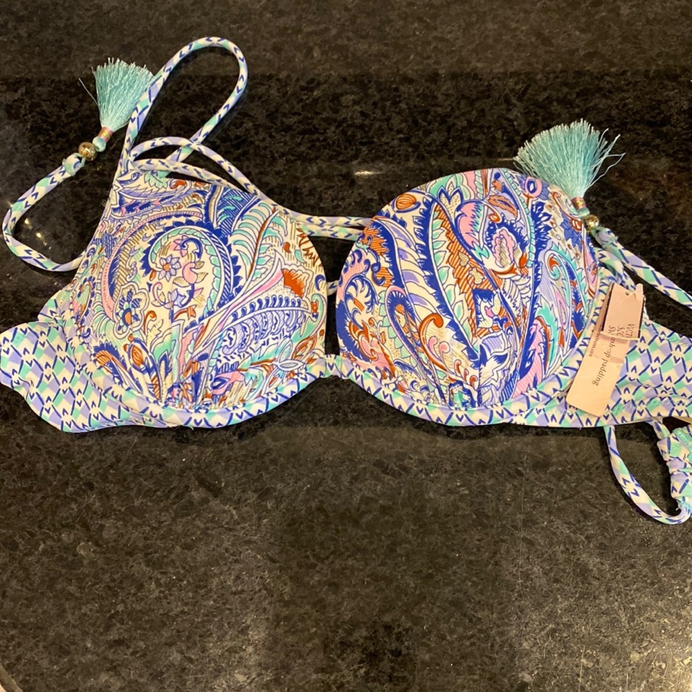 Victorias Secret Swim Bikini Push Up Size 34A
